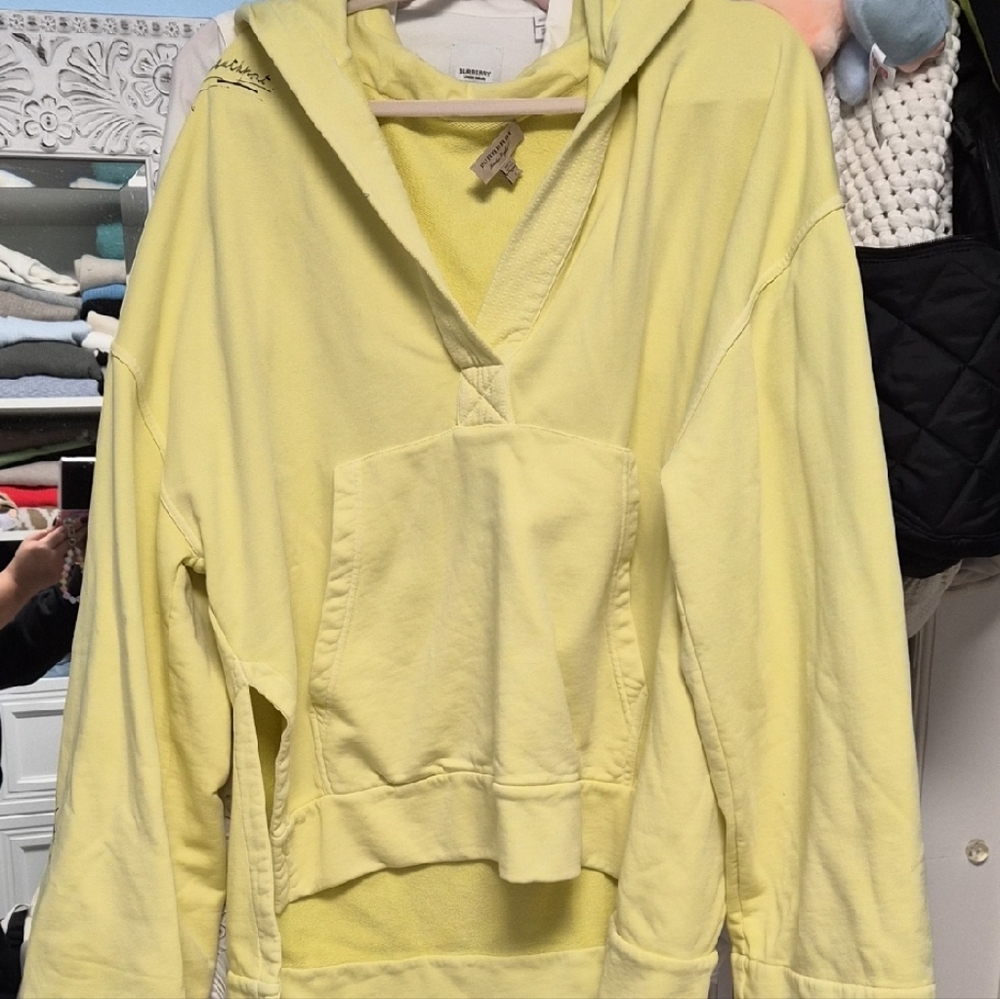 Burberry Yellow Hoodie
